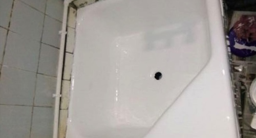 Обновление душевого поддона акрилом | Южно-Сухокумск